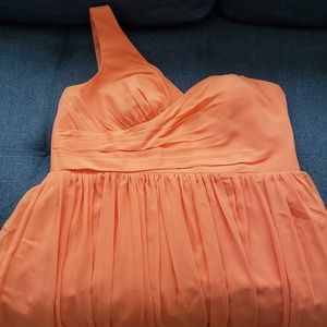 New Orange Long Formal Dress